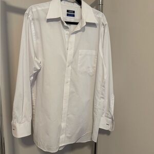 IZOD Men's White Dress Shirt